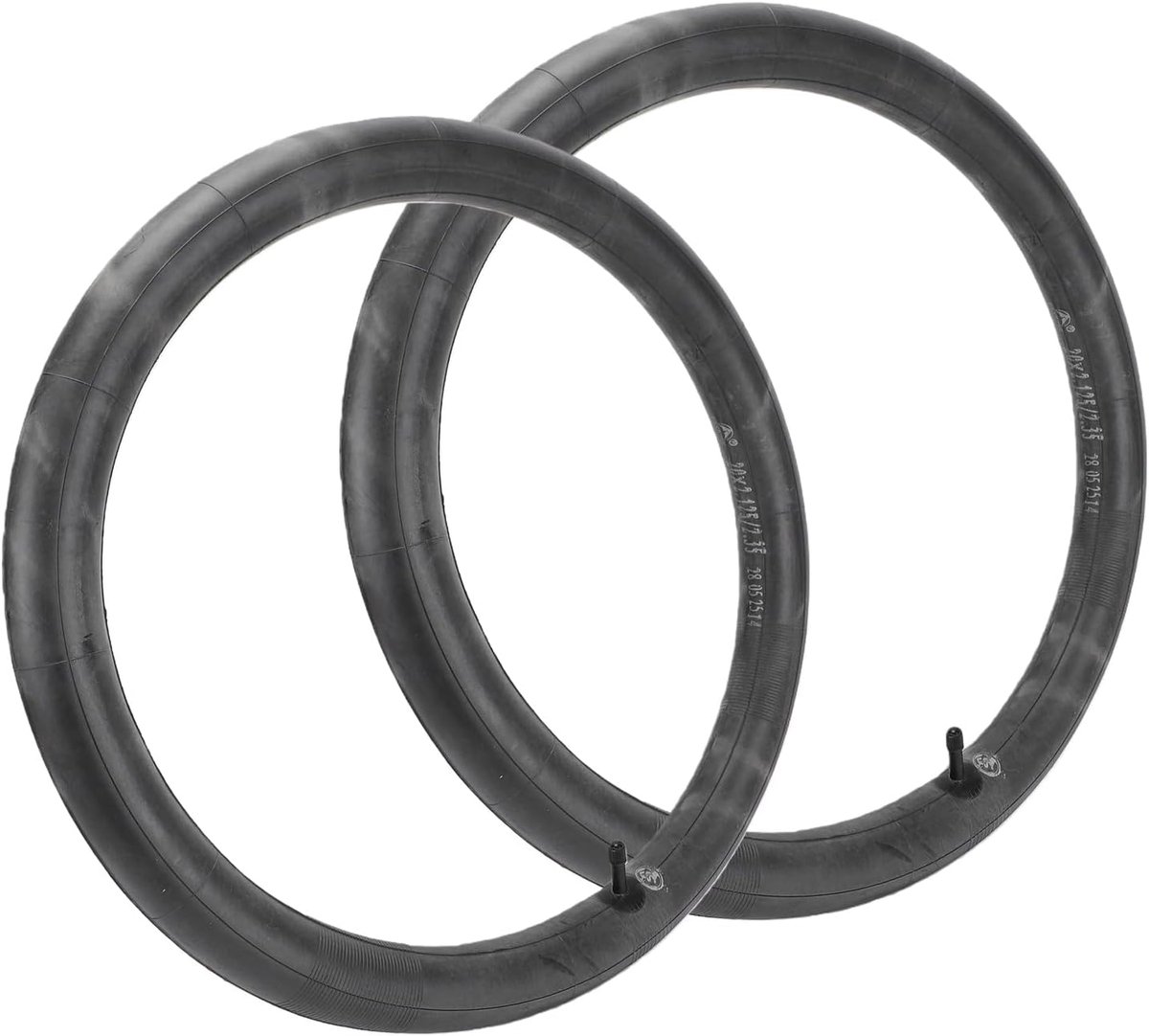 Fietsbinnenband Rubber - Binnenband Fietsband - Dagelijks Fietsen - Schokabsorberend Dik Ontwerp - 20x2.125 - Zwart