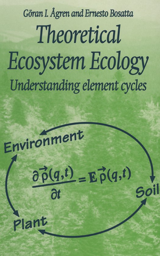 Theoretical Ecosystem Ecology - cover