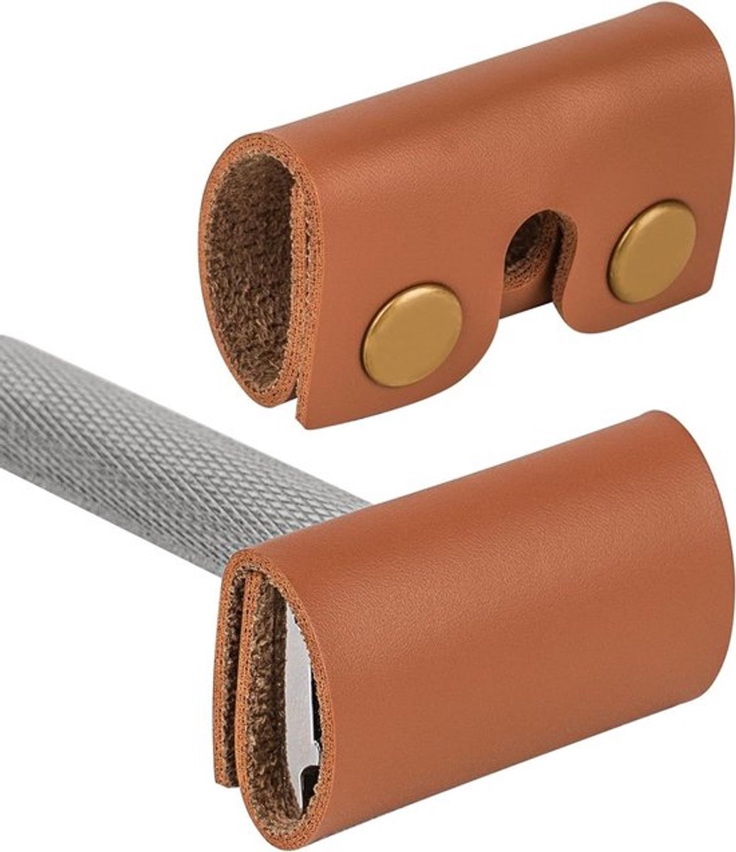 Allecto Plus - Safety Razor Cover Vegan Leder Reizen Vlinder Scheermes Accessoires