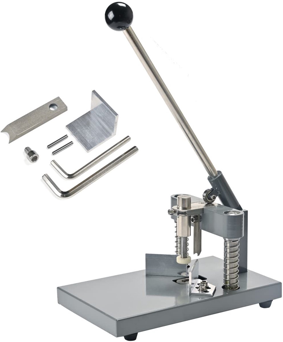Hoek Rounder Cutter Machine - Papier Perforator Afronder - Documenten Afronden - Verlengd Handvat Ontwerp - 30 mm Snijhoogte - Zilver