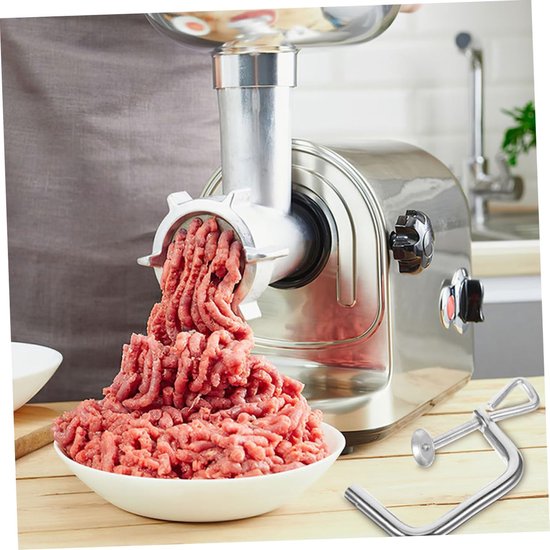 Pastamachine Onderdelen - Deegmaker Clips - Zelf Pasta Maken - Stevig IJzeren Materiaal - 2 Stuks - Zilver van Pastamachine — afbeelding 4