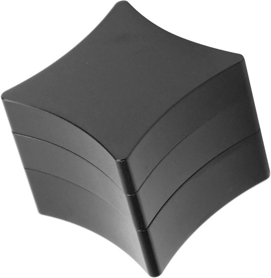 Krijthouder Biljart - Krijtklem Pool - Biljart Accessoire - Voor Rond en Vierkant - 33x33x30 mm - Zwart — afbeelding 3