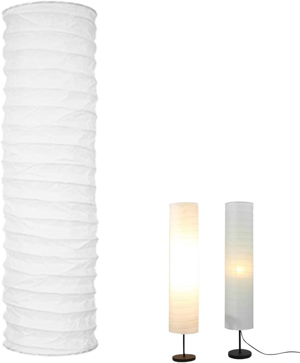Vloerlamp - Rijstpapier - Stofdicht en Transparant - Eenvoudig te Monteren - Voor Woonkamer en Slaapkamer
