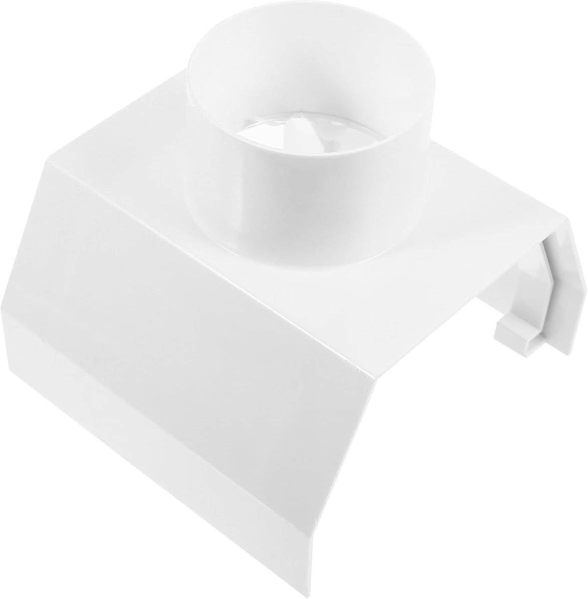 Afvoer Adapter - Regenpijp Koppeling - Waterafvoer Optimaliseren - Brede Mond - 16 cm - Grijs