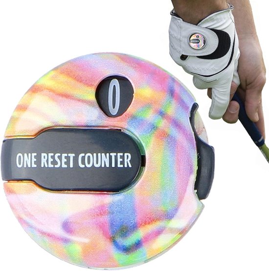Golf Slagenteller - Score Bijhouder - Golf Spel Houden - Touch Reset Knop - 3 cm Display - Iriserend van GOLF — afbeelding 5