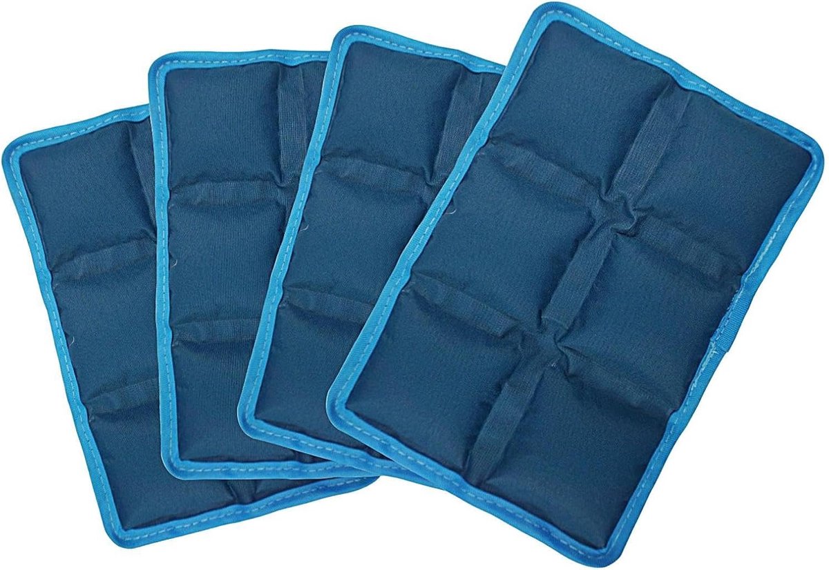 IJs Gel Pack - Koel element - Maaltijden Koel Houden - Herbruikbaar Lekvrij - 15 Cm - Blauw