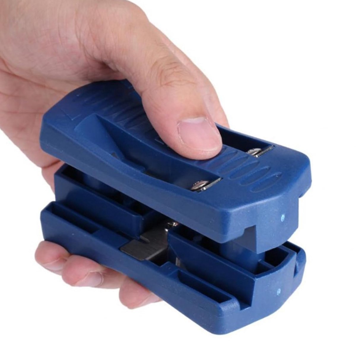 Houtbewerking Rand Trimmer - Fineer Snijder - Meubelafwerking - Niet-slip Gezicht - 9.98 x 5.99 cm - Grijs