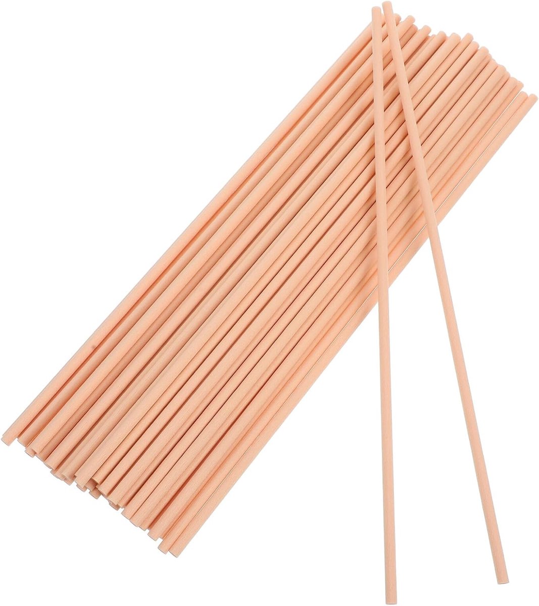 Geur Diffuserstaafjes - Vezelstokjes - Aromatherapie Thuis - Lijmvrij Materiaal - 50 Stuks - Khaki
