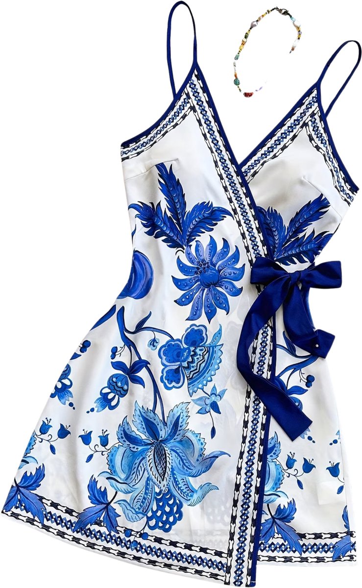 Currero Zomerjurk Dames Zomerjurken Volwassenen Vrouwen Midi Jurk Ibiza Stijl Sundress Dress Op L Blauw