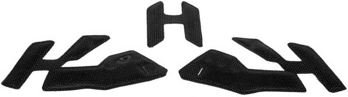 Helm Kussenset - Vervangende Pads - Helm Onderhoud - Vochtregulerend Antibacterieel - One Size - Zwart
