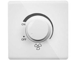 220V 10A Plafondventilator snelheidsregelaar – Traploze aanpassing – Laag stroomverbruik – Eenvoudige installatie