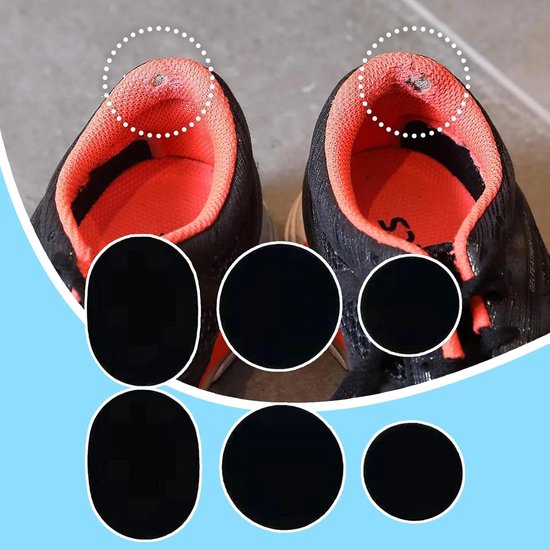 Schoen reparatie - Zelfklevende patches - Schoenen verstevigen - Waterproof lijm - 6 stuks - Zwart — afbeelding 3