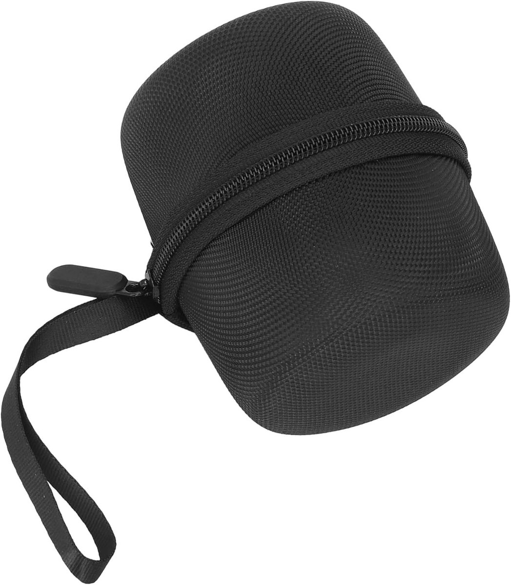 Draagbare Luidspreker Tas - Opbergkoffer - Muziek Onderweg - Waterdicht EVA Materiaal - 18x10x10 cm - Zwart