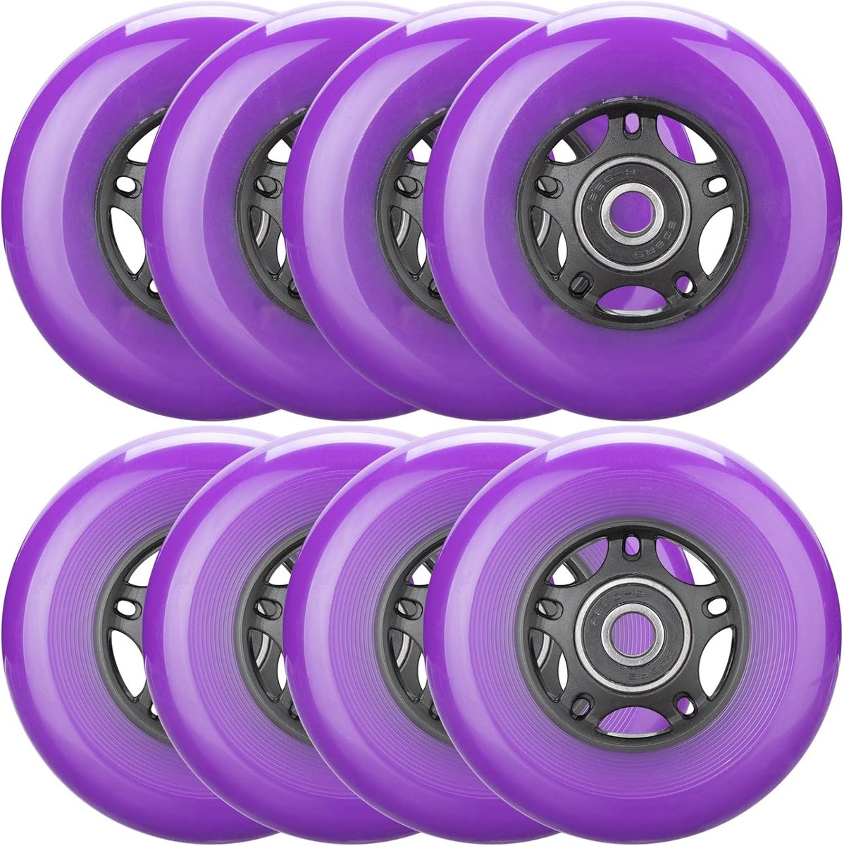 Skeelerwielen Set Roller skate wielen Onderhoud en reparatie 85A moderate hardheid 72mm diameter