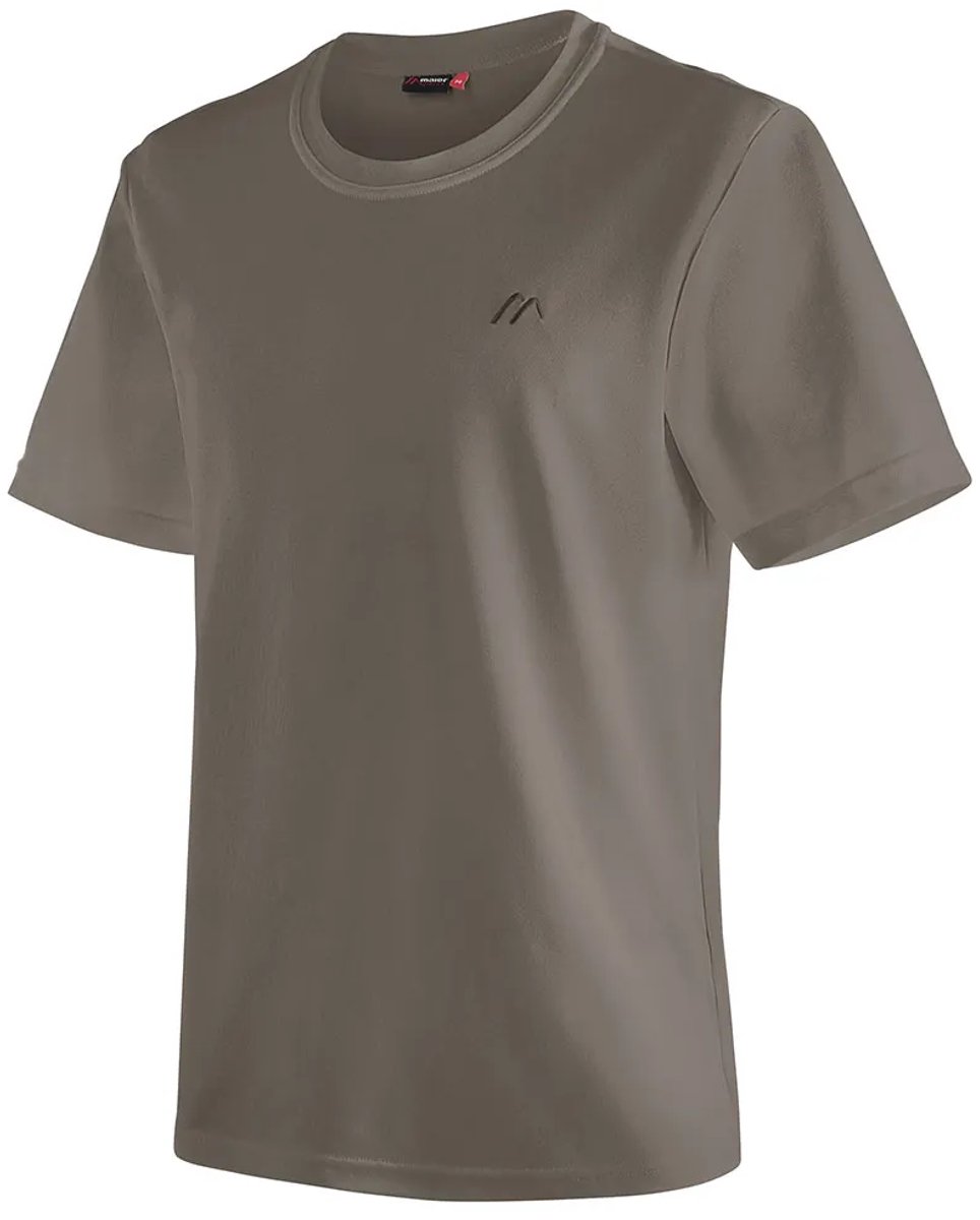 Maier Sports Walter T-shirt Met Korte Mouwen Man Bruin
