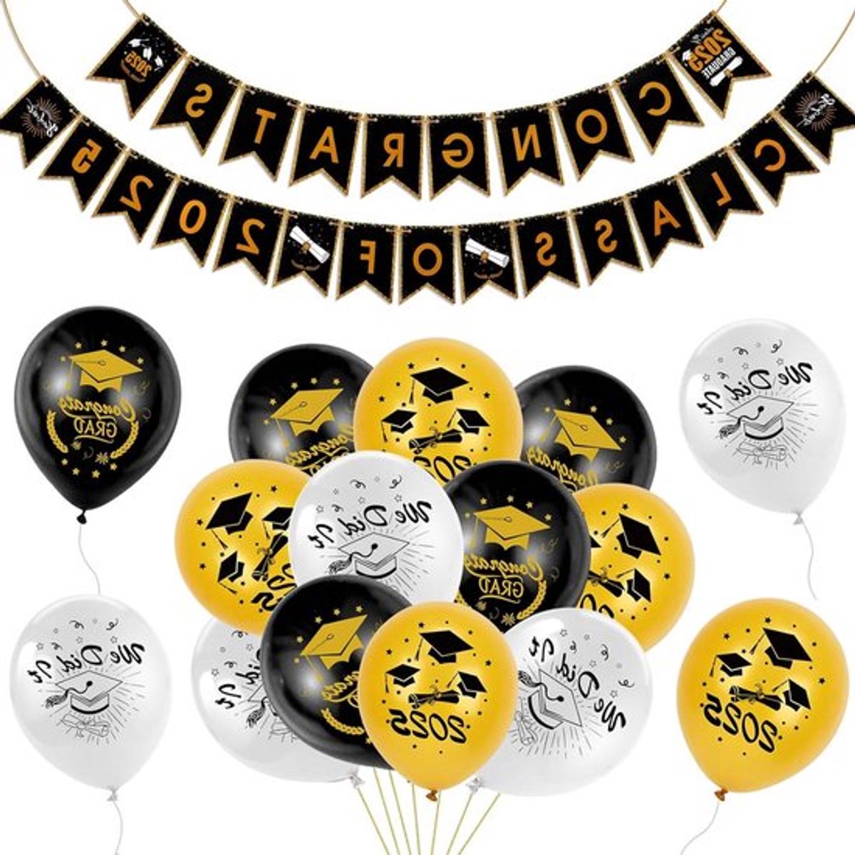 Decoratieset afstudeerfeest klasse 2020 Allecto Plus