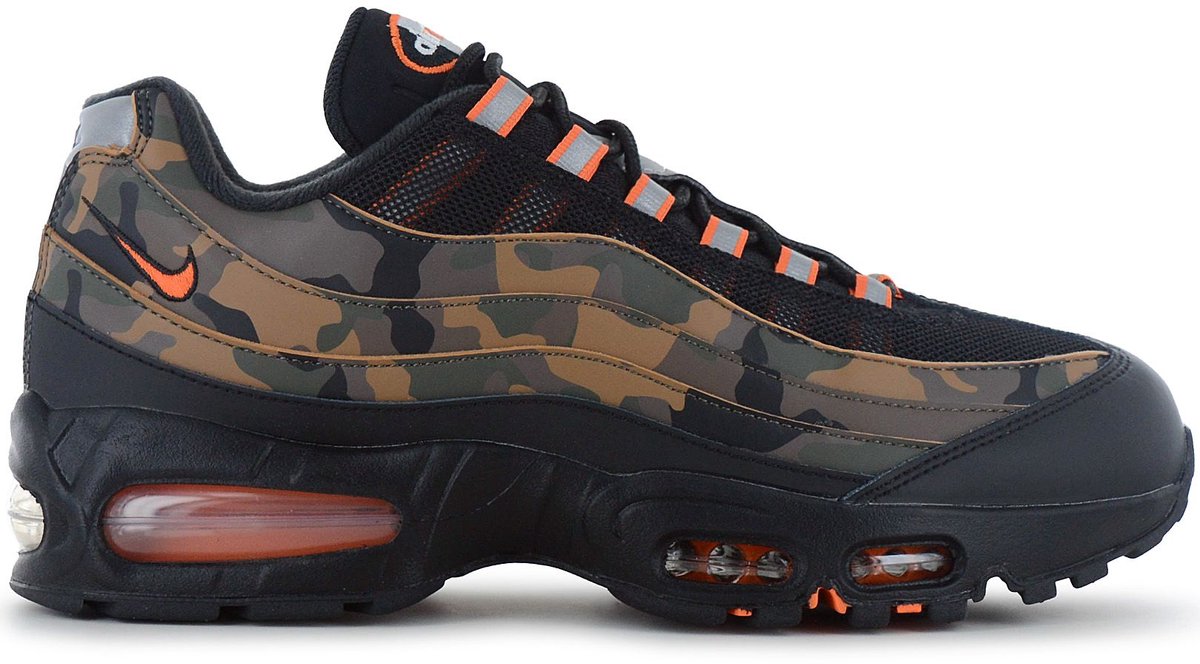 Nike Air Max 95 OG QS Camo Heren Sneakers Schoenen HQ1973-001 Zwart