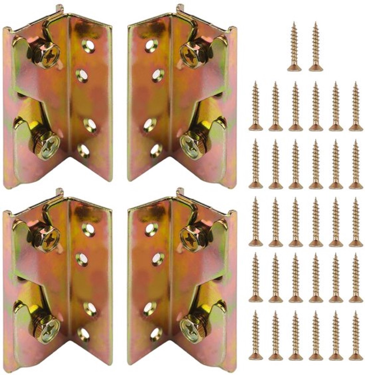 MTTProducts - Metalen bedhoekverbinding set
