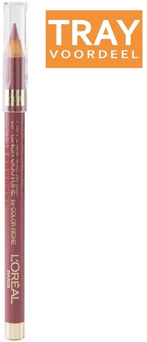 L'OREAL LIP LINER COUTURE 302 BOIS DE ROSE 3 X 1 STUK