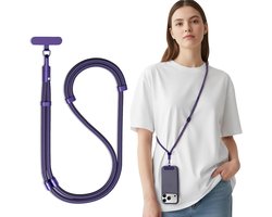 Thijox - SURDOCA 3-in-1 Telefoonkoord Verstelbaar - Anti-Diefstal Telefoonriem voor Crossbody, Nek, Pols - Ideaal voor Feest, Camping, Kinderen, Tuin