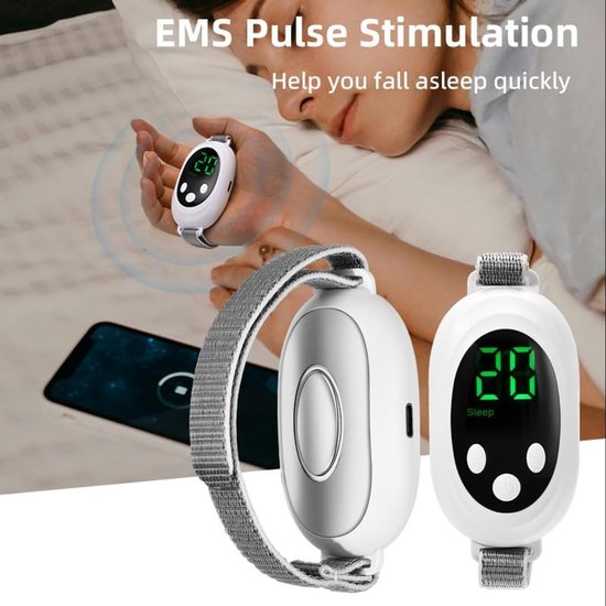 Sleep Aid Device Handheld Low Frequency Pulse of microcurrent Sleep Machine Insomnia Relief Anxiety Help — afbeelding 4