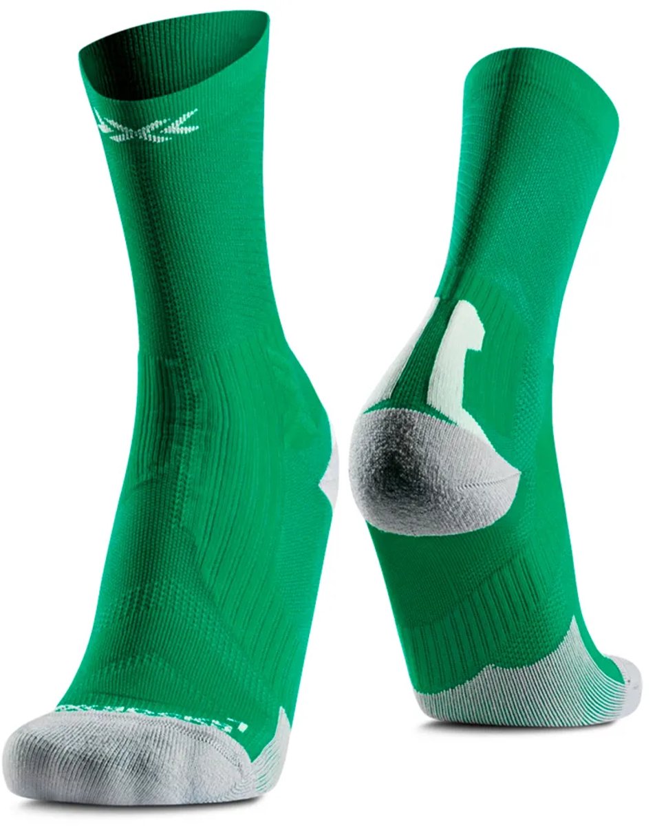 X-socks Bike Perform Crewsokken Groen EU 39-41
