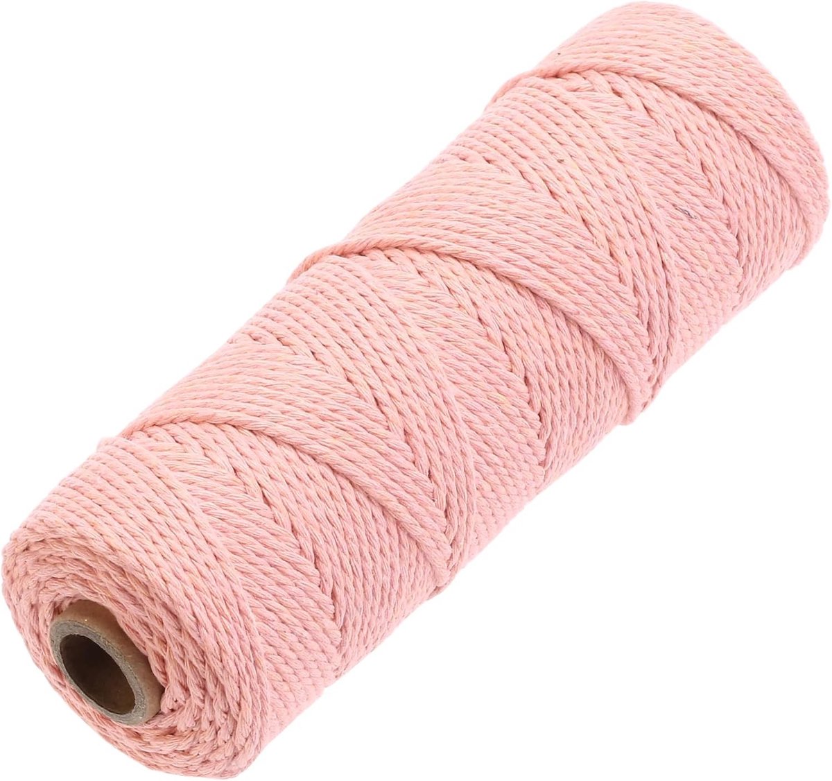 Hoogwaardige Macrametouw 2 mm x 100 m, Zacht Katoenen Koord voor Macrame Kunst, Perfect voor DIY Projecten en Ambachtelijke Creaties