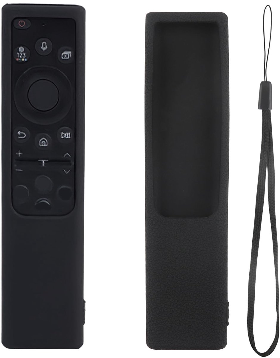 Dailygoods - Zwart Afstandsbediening Hoes voor Samsung Smart TV - Antislip en Stootbestendig