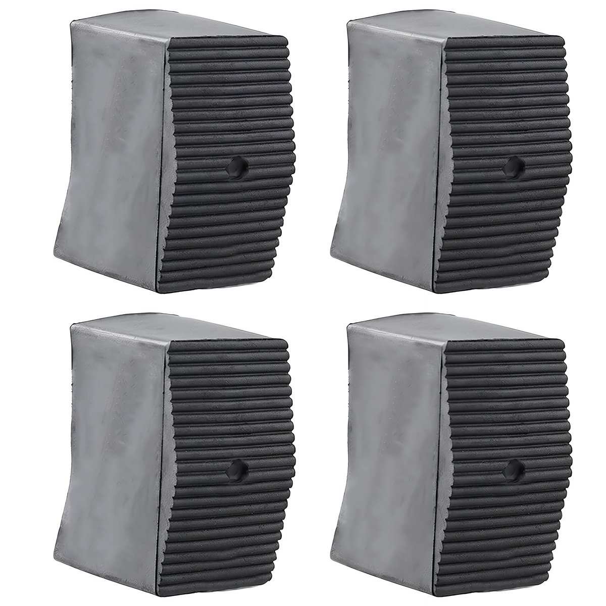 Dailygoods - Ladder Voet Set - 4 Vervangende Antislip Poten voor Huishoudladders