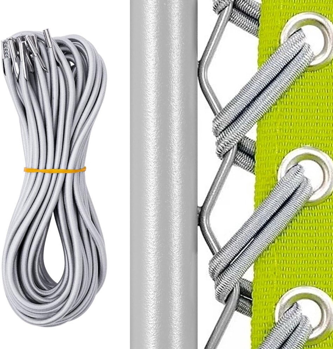 Dailygoods - Vervangingsset voor Nulzwaartekrachtstoel - 4 Stuks Elastisch Touw