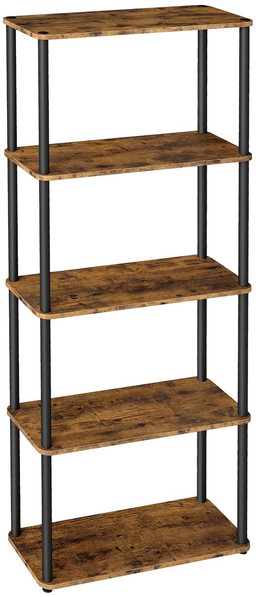 uJOY Opbergrek - Ruim en compact tegelijk - Veilig in gebruik - Extra stabiel - Modern design - 5 niveaus - Supersnelle montage