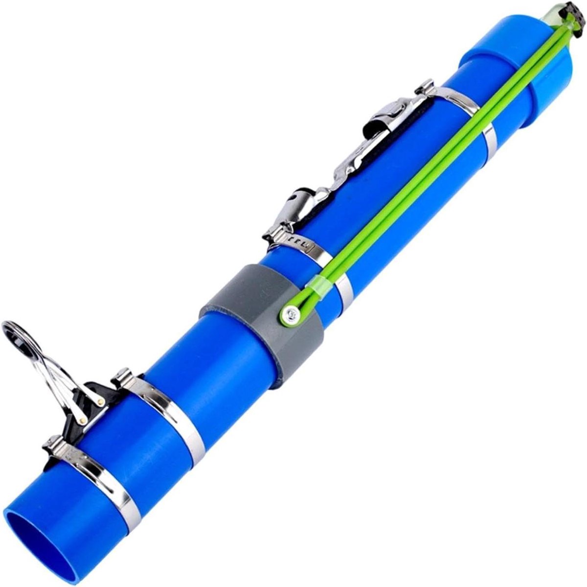 Viskatapult Werphengel - Aaslanceerder Hengel - Precisie Vissen - Lichtgewicht Draagbaar - 40 cm - Metaal
