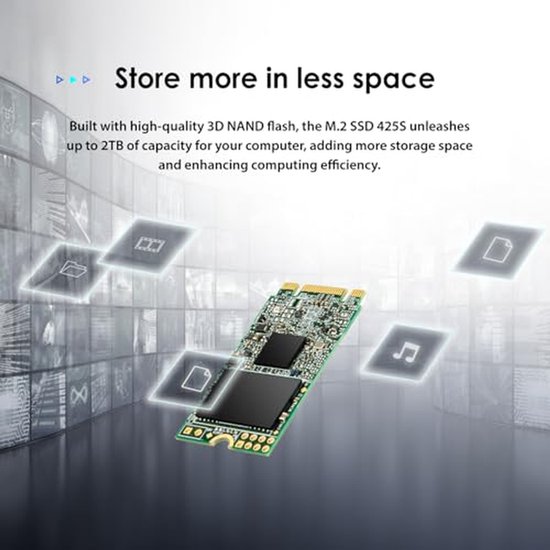 Interne SSD - Opslag Schijf - Laptop Upgrade - Compact Formaat - 1 TB - Zilver — afbeelding 5
