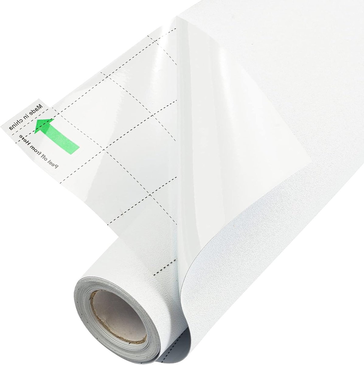 SnelShoppen - Witte Verduisterende Raamfolie - 100% Lichtblokkerend - Statische Raamfolie voor Privacy - Totale Verduistering van de Kamer - Eenvoudig