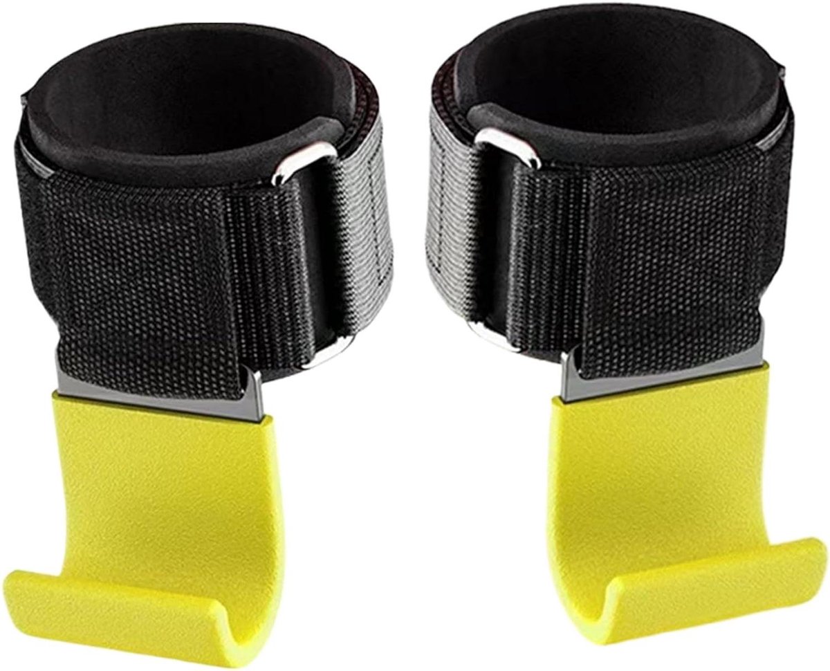 Polswraps - Polsbanden Gewichtheffen - Kracht Training - Slijtvast Materiaal - 18 x 8 x 6 cm - Geel