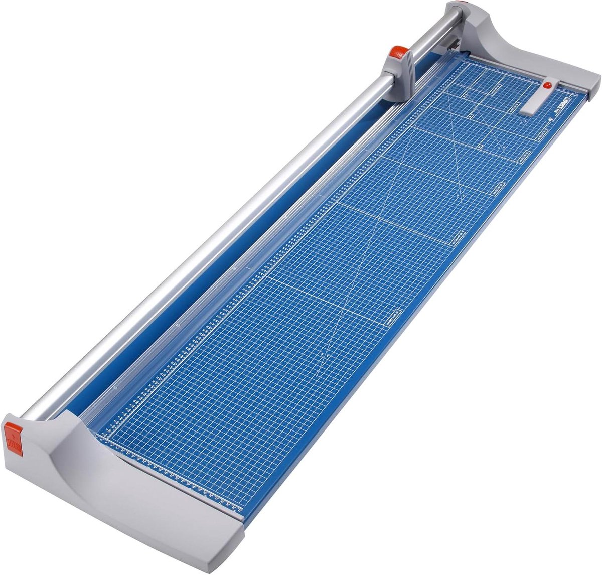 Papier Snijmachine - Rolsnijder Snijapparaat - Precisie Snijden - Zelfslijpende Messen - 1300 mm - Blauw