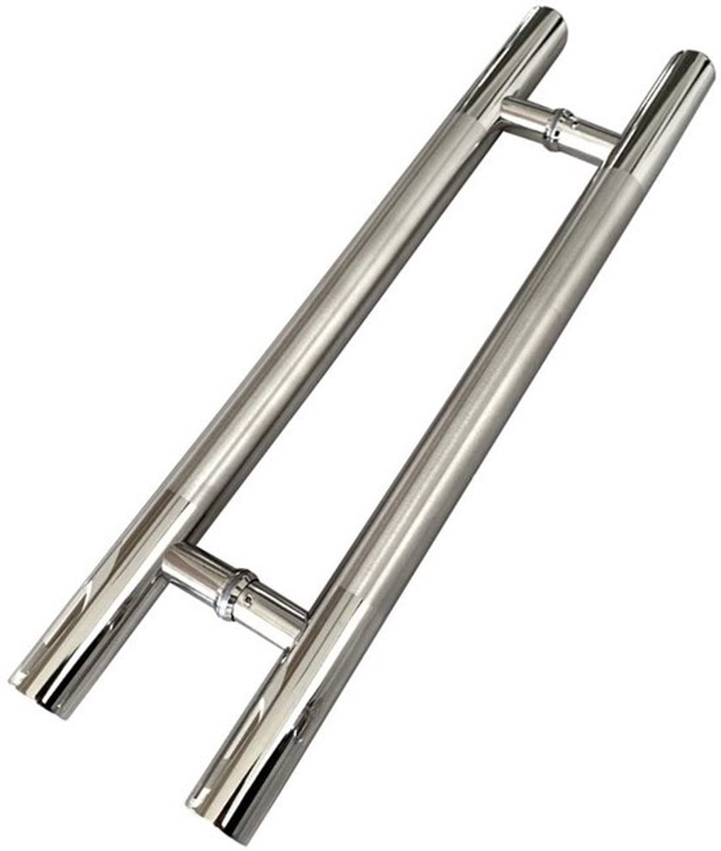 Dailygoods- Deurklink Duurzaam Roestvrij Staal - Twee Zijtrekgreep - Lange Handvat 600mm - Antislip - Binnen/Buiten Gebruik - Corrosiebestendig - Deurgreep