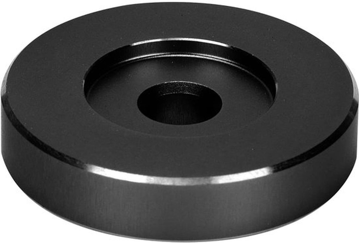 Draaitafel-adapter - Record Dome - Geschikt voor 7 inch - Geluidsadapter - Hoogwaardig aluminium - Betrouwbare audio