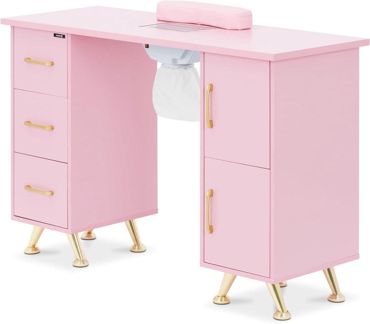 Nageltafel met Afzuiging - Manicure Tafel Studio - Nagels Stylen - Met Stofafzuiging - 120 x 45 x 80 cm