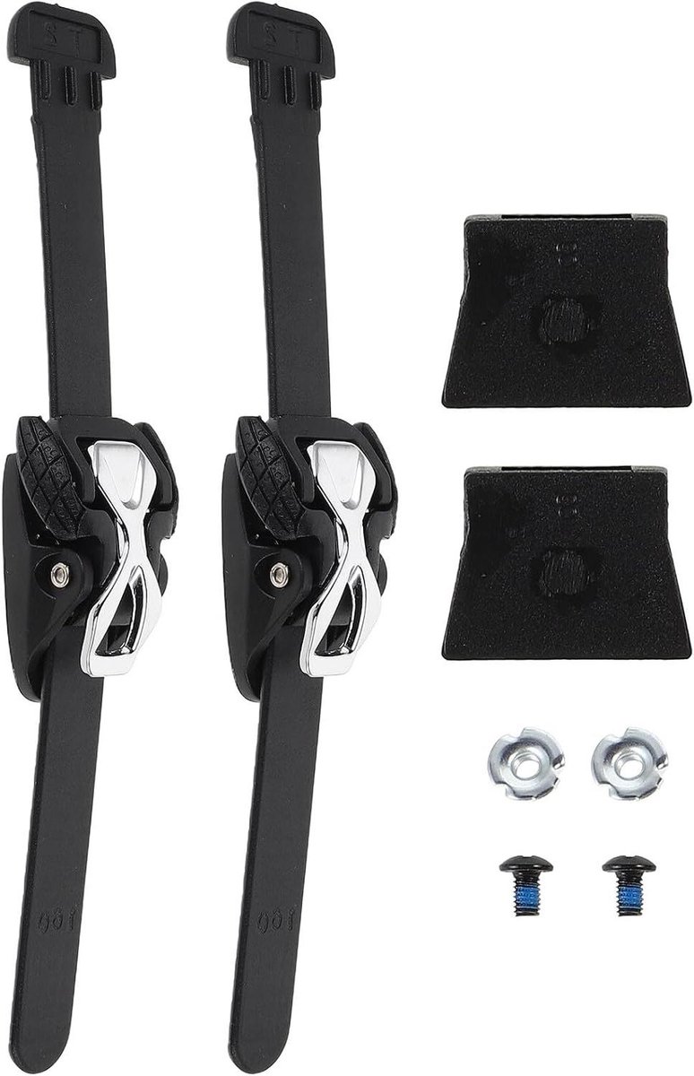 Verstelbare Skateriemen - Vervangende Banden Rolschaats - Schoenen Vastzetten - Microverstelbare Gespen - 17.40X2.30X0.30CM - Multi