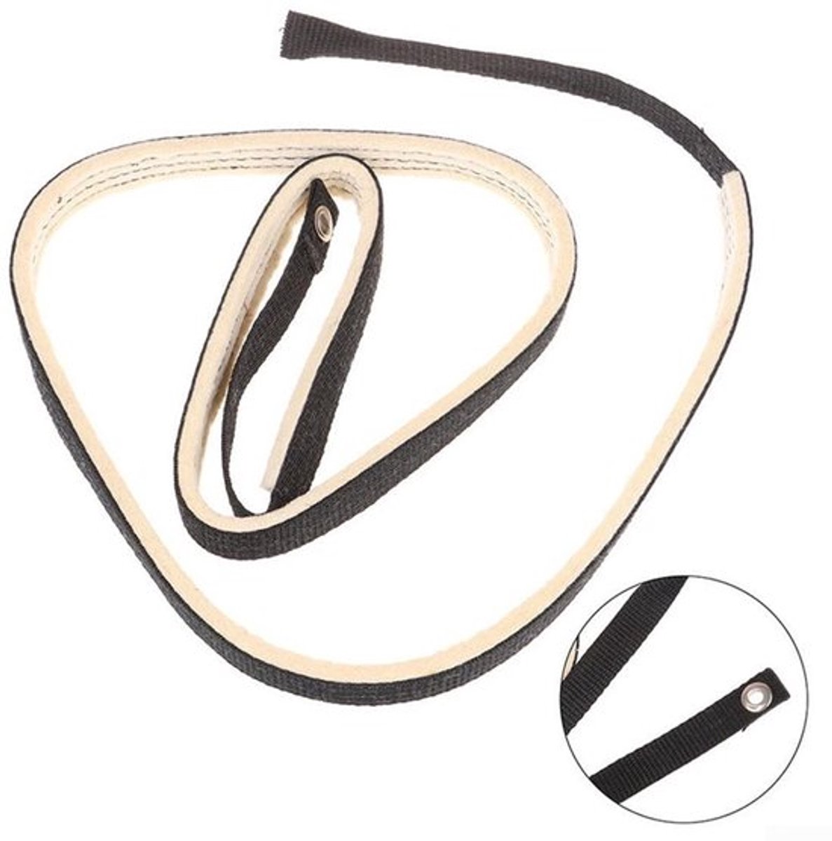 Wrijvingsriem 120cm - Nylon - Duurzaam - Slijtvast - Eenvoudig te installeren - Geschikt voor hometrainer - Fitnessband