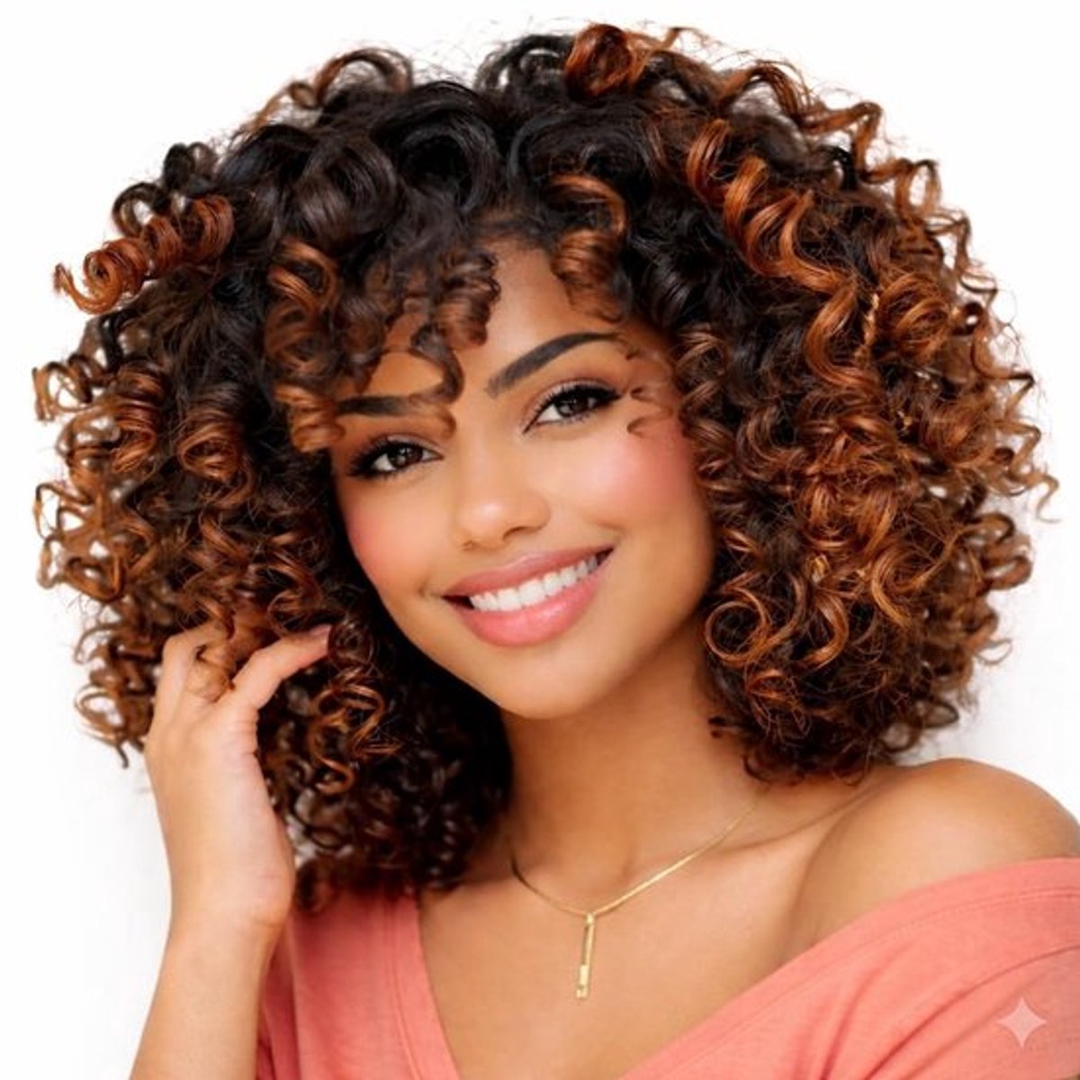 Haarextensies 550g - Spring Twist - Haakvlecht - Natuurlijke look - 150 strengen - Inclusief haakjes en douchekap - Haarkralen