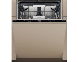Whirlpool W7I HT40 TS - Inbouw Vaatwasser 60 cm – Energielabel C – 40 dB – Besteklade - Ook geschikt voor IKEA METOD