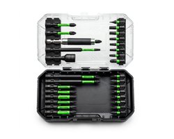 Motools Bitset Professional 30-Delig - All-in-1 Schroefbits Set met Magnetische Bithouder en Luxe Opbergkoffer