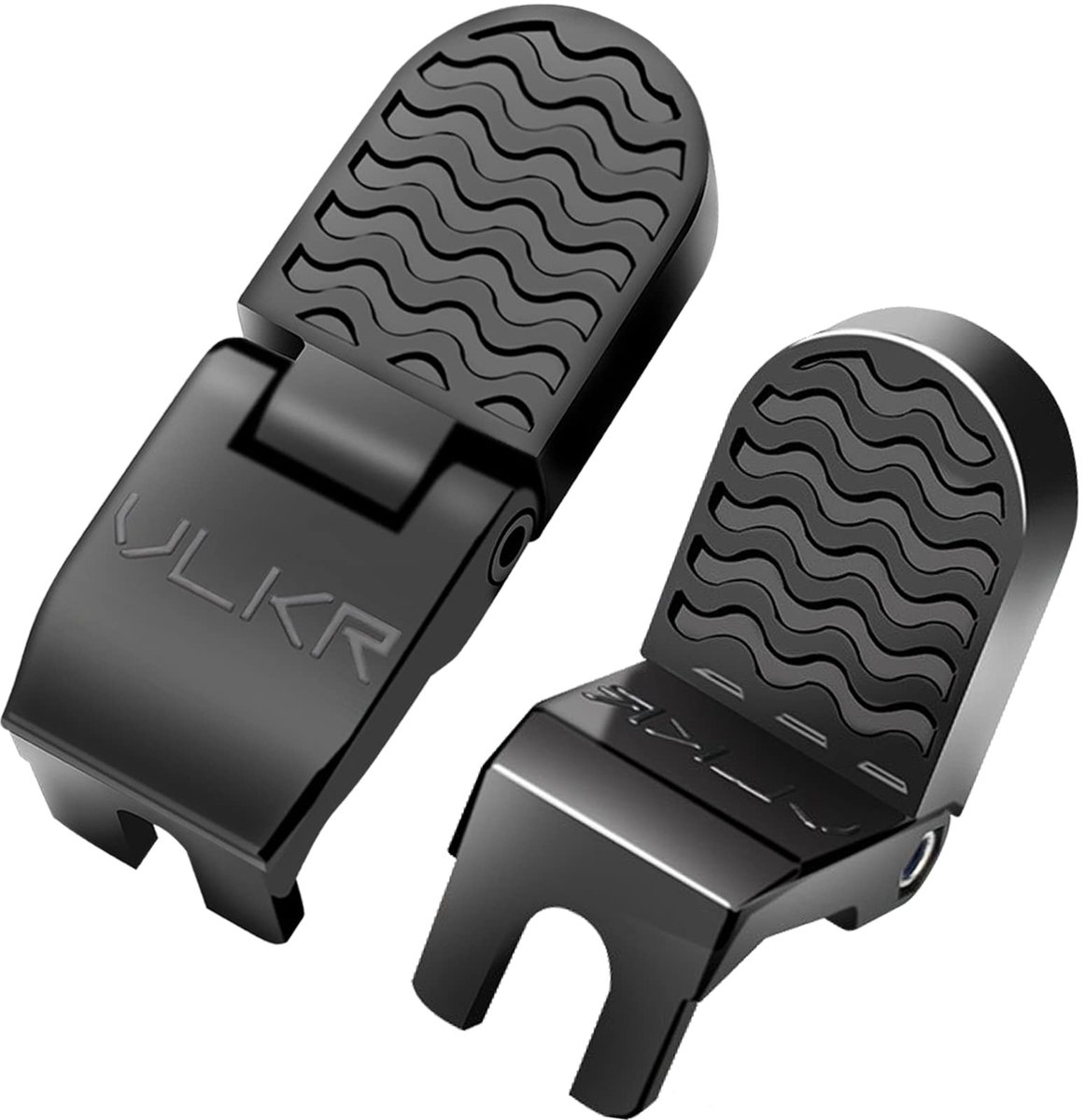 SnelShoppen - Achterwielpedalen Antislip Fietspedalen Inklapbare Mountainbike Voetsteun U-groef Voor Fietsen Racefiets MTB BMX