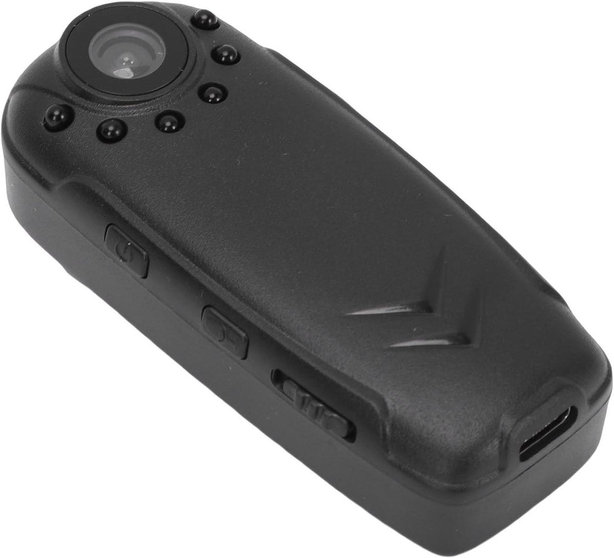 Draagbare Camera - Bodycam Camcorder - Handsfree Opnames - Nacht- en Bewegingsdetectie - 1080P HD - Zwart