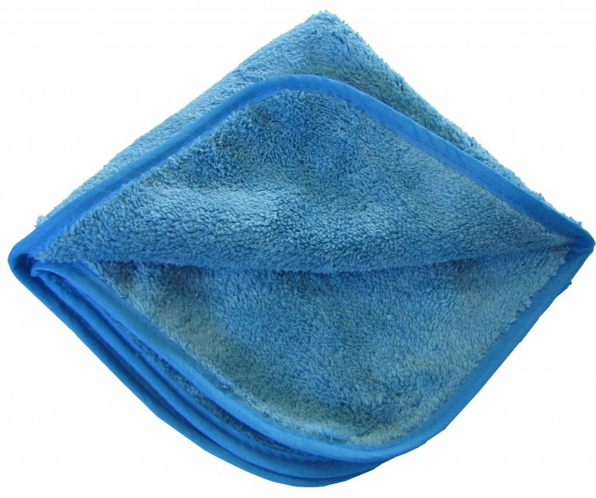 Microvezel Wax- & Polishdoek ChiaMo.nl Blauw 40 x 40 cm – 550 g/m² – 5 stuks