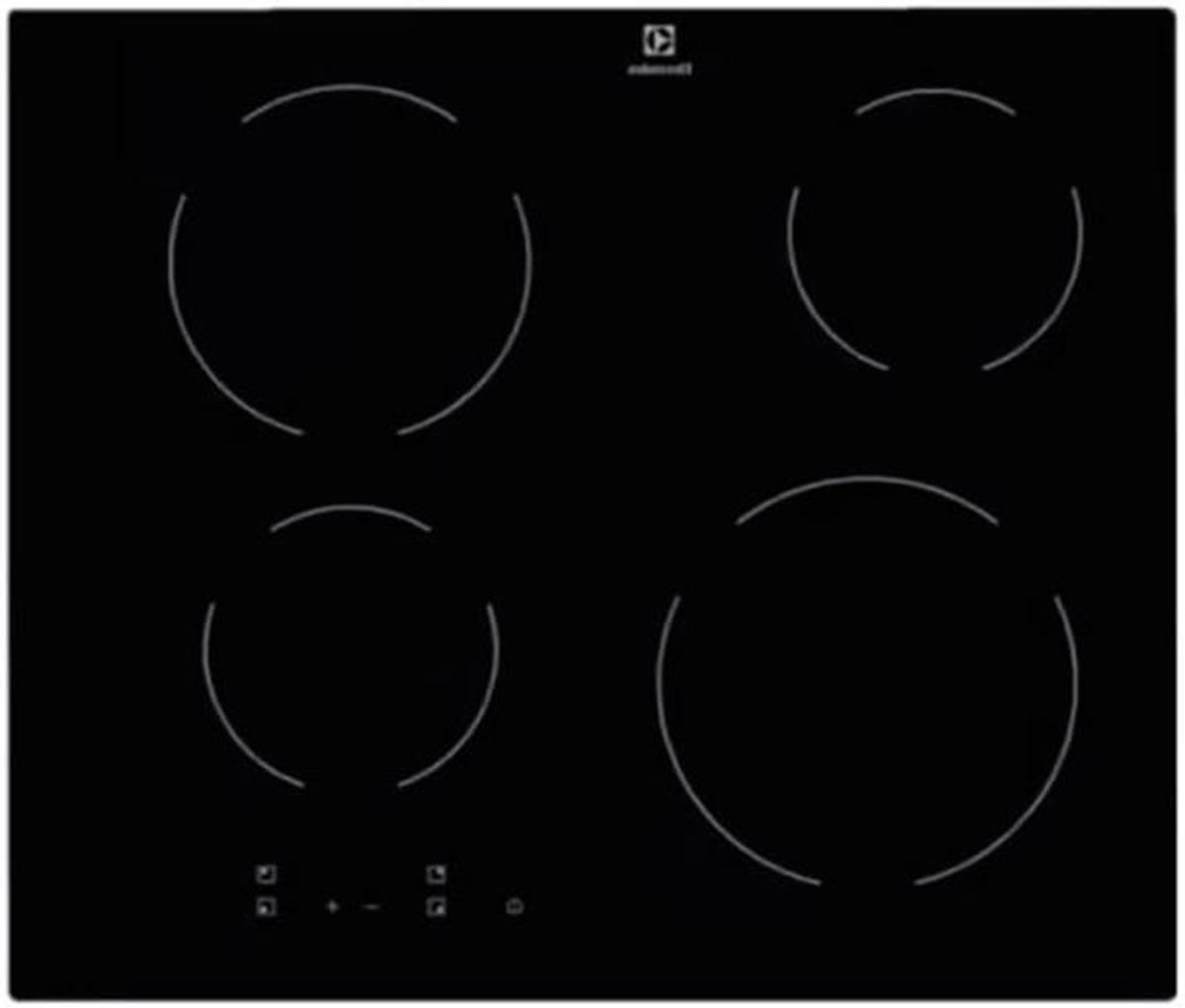 Keramische Kookplaat - Inductie Plaat - Koken Thuis - Touch Bediening - 60 cm - Zwart