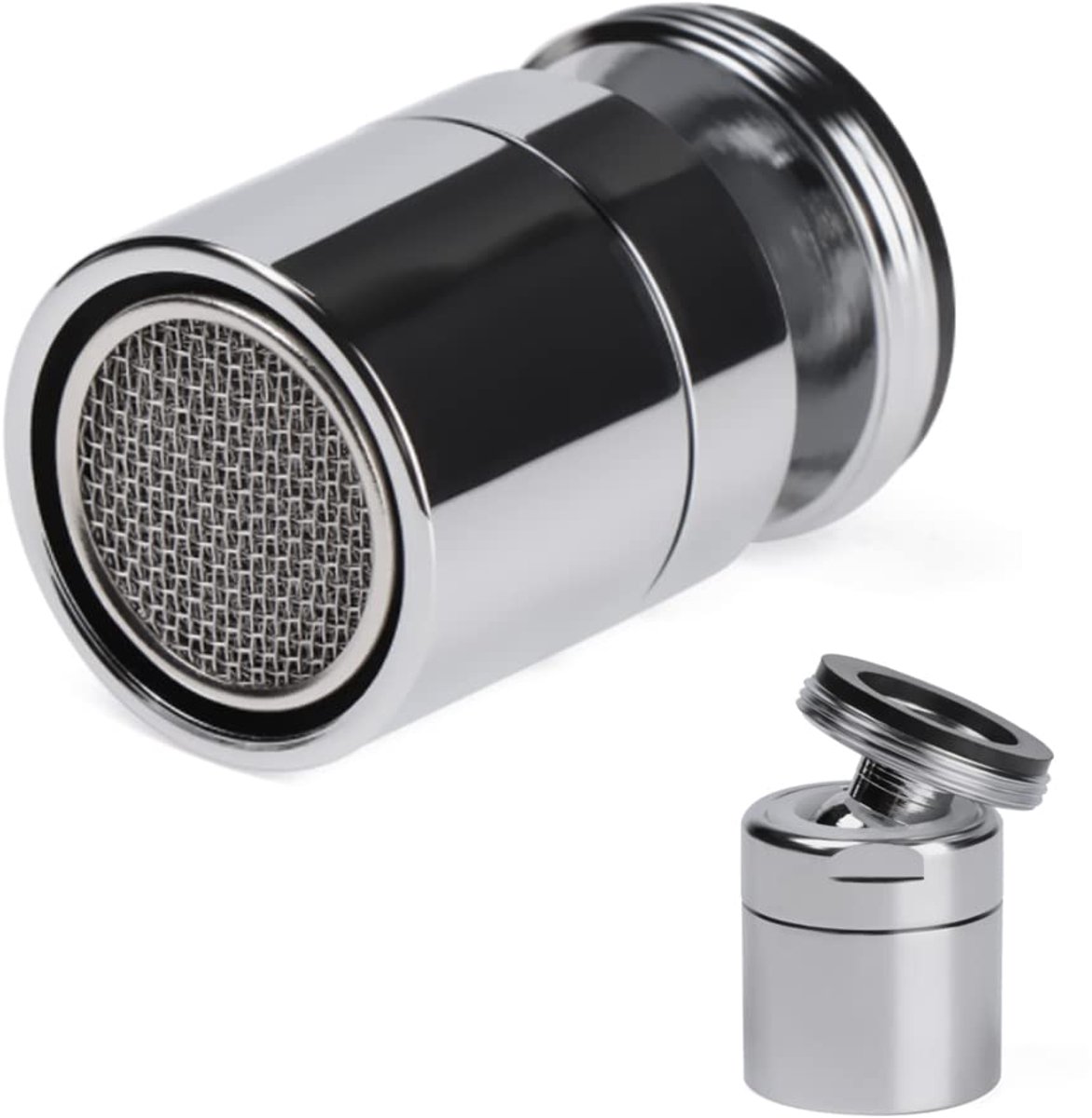 Dailygoods - 360 Graden Draaibare Kraan Beluchter Filter Adapter - Mannelijk 24mm
