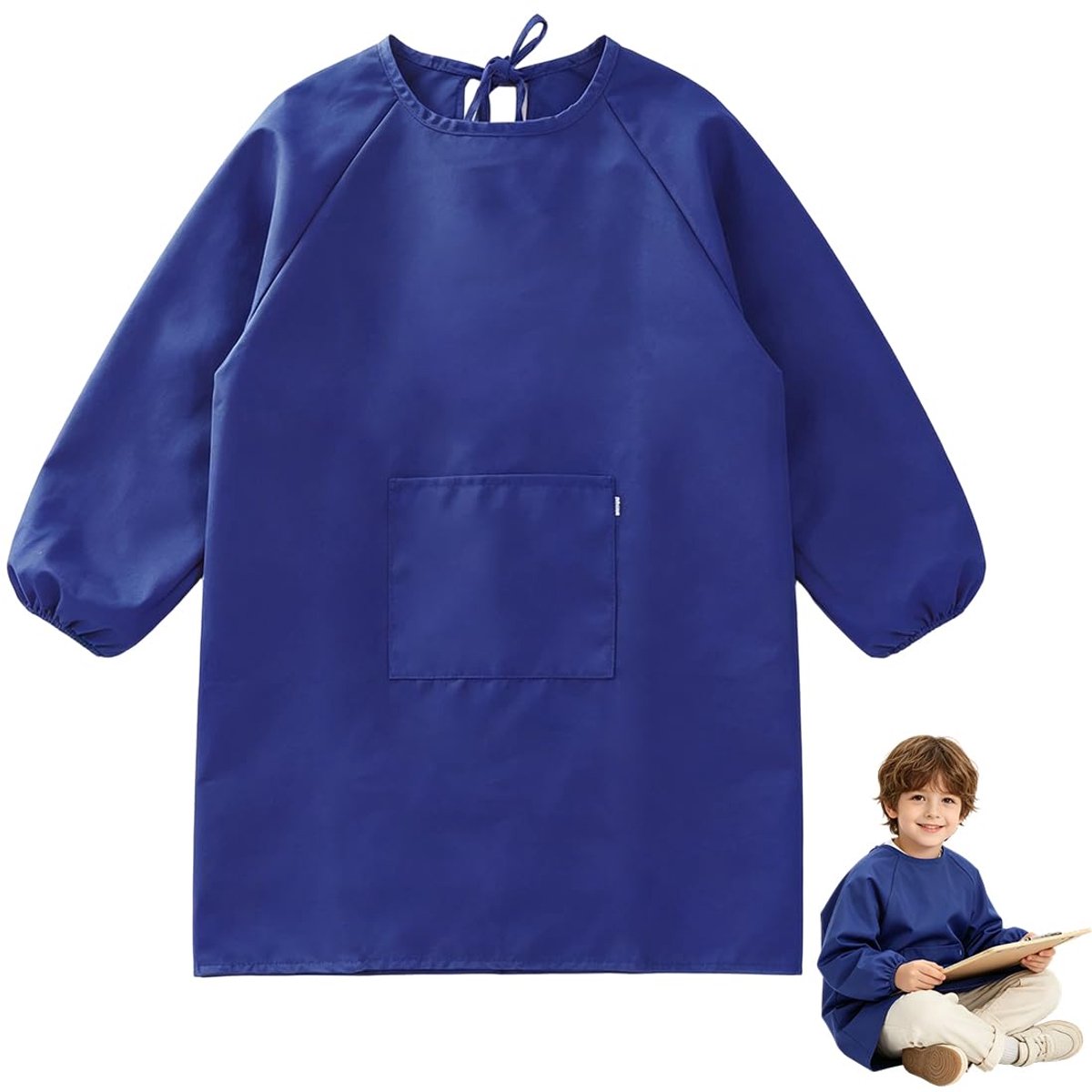 Dailygoods - Kinderschort met Lange Mouwen - Bescherming voor Schilderen en Bakken